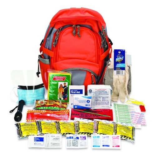 PhysiciansCare by First Aid Only Emergency Care Backpack XL, 63 Pieces, Nylon Fabric Case