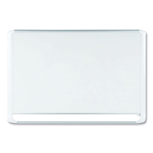 MasterVision Gold Ultra Magnetic Dry Erase Boards, 72" x 48", White Surface, White/Natural Aluminum Frame