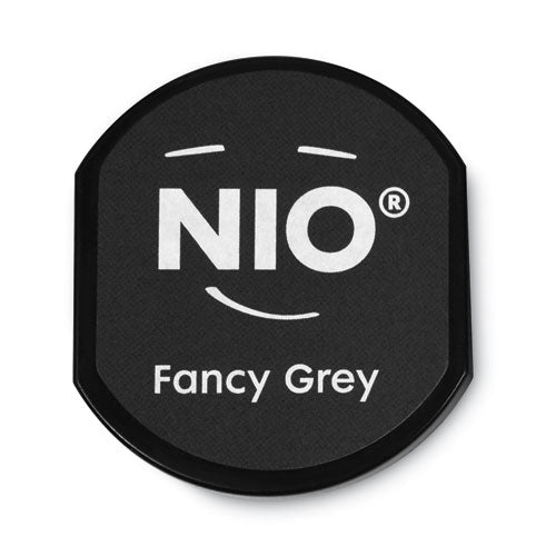 NIO Ink Pad for NIO Stamp with Voucher, 2.75" x 2.75", Fancy Gray