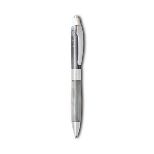 BIC GLIDE Ultra Comfort Ballpoint Pen, Retractable, Medium 1 mm, Black Ink Colors, Randomly Assorted Barrel Colors