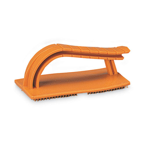 3M Standard Abrasives Easy Hand Pad Holder, 3.38 x 5.75, Orange