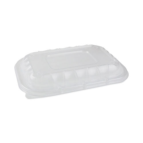 Pactiv Evergreen EarthChoice Entree2Go Takeout Container Vented Lid, 8.7 x 5.8 x 1, Clear, Plastic, 300/Carton