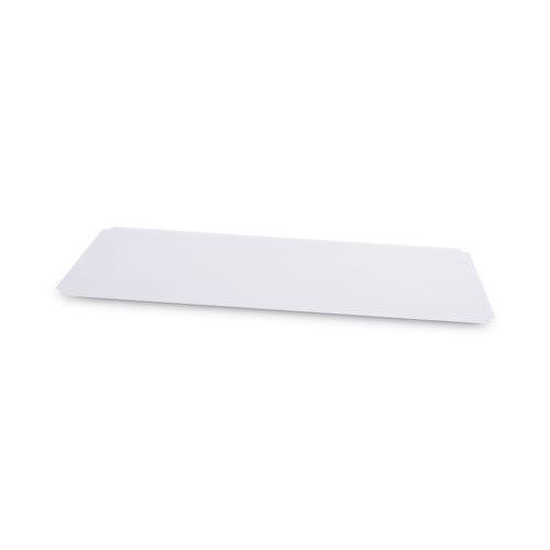 Alera Shelf Liners For Wire Shelving, Clear Plastic, 48w x 18d, 4/Pack