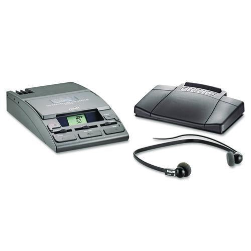 Philips 720-T Desktop Analog Mini Cassette Transcriber Dictation System