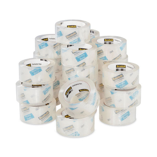 Scotch 3850 Heavy-Duty Packaging Tape, 3" Core, 1.88" x 54.6 yds, Clear, 36/Carton