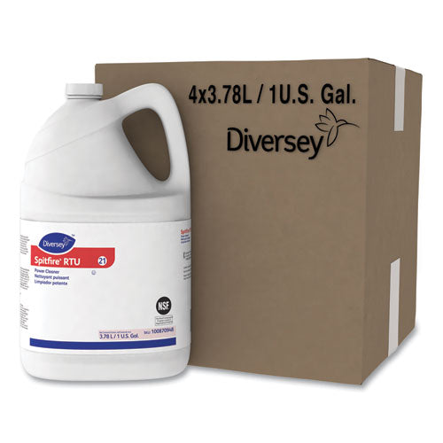 Diversey Spitfire Power Cleaner, 3.78 L Container, 4/Carton