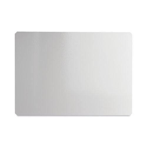 Flipside Dry Erase Board, 12" x 9", White Surface, 12/Pack