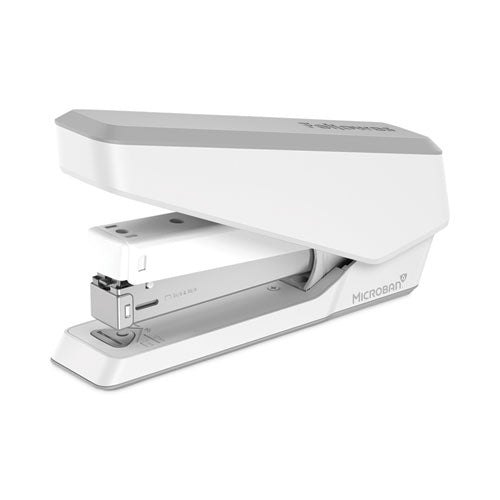 Fellowes LX850 EasyPress Full Strip Stapler with Antimicrobial Protection, 25-Sheet Capacity, White