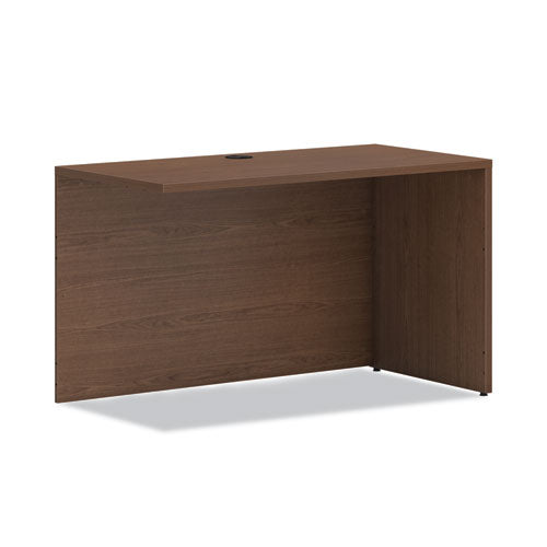 HON Mod Return Shell, Reversible (Left or Right), 48w x 24d x 29h, Sepia Walnut