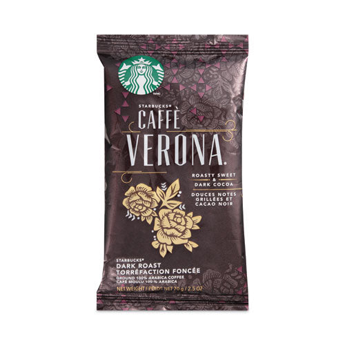 Starbucks Coffee, Caffe Verona, 2.5 oz Packet, 72/Carton