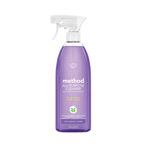 Method All-Purpose Cleaner, French Lavender Scent, 28 oz Spray Bottle