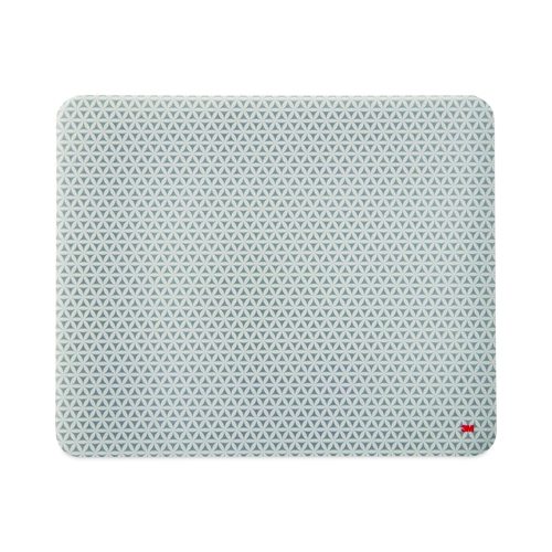 3M Precise Battery-Saving Mouse Pad with Nonskid Repositionable Adhesive Back, 8.5 x 7, Bitmap Design