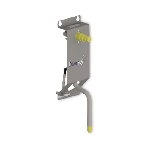 Diversey Optimus Low Flow Single Button Dispenser, 6.27 x 4.03 x 13.13, Gray