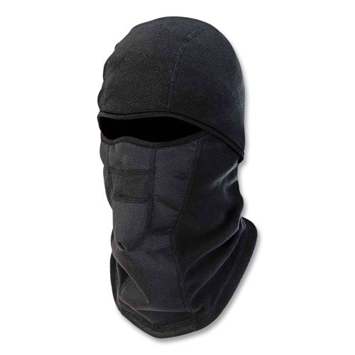 ergodyne N-Ferno 6823 Hinged Balaclava Face Mask, Fleece, One Size Fits Most, Black