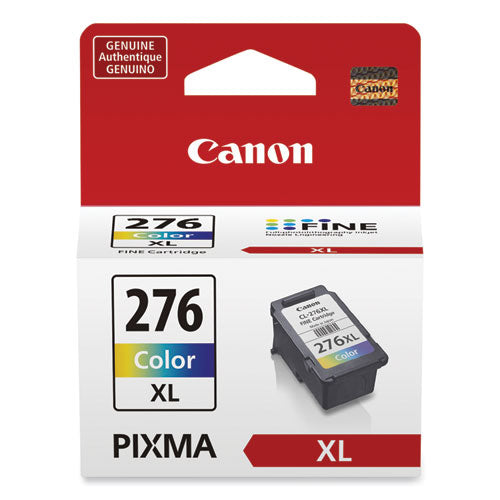 Canon 4987C001 (CL-276XL) Chromalife 100 High-Yield Ink, 300 Page-Yield, Tri-Color