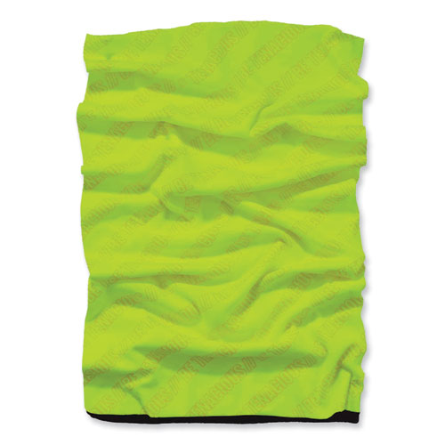 ergodyne N-Ferno 6491 Reversible Thermal Fleece + Poly Multi-Band, One Size Fits Most, Lime