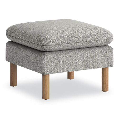 HON Parkwyn Series Ottoman, 23" x 23" x 17.5", Gray