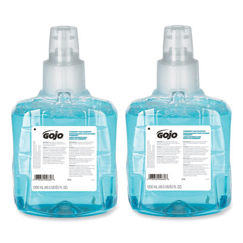 GOJO Pomeberry Foam Handwash Refill, For LTX-12 Dispenser, Pomegranate Scent, 1,200 mL, 2/Carton