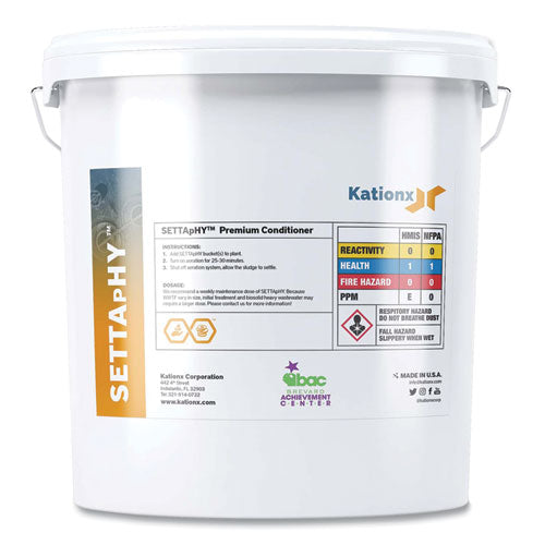 AbilityOne 7930017000757, SKILCRAFT SETTApHY Flocculant Wastewater Treatment, Unscented, 5 gal Bucket