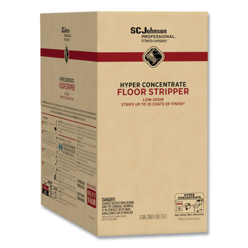 SC Johnson Professional Hyper Concentrate Floor Stripper, 2 gal Bag-in-Box