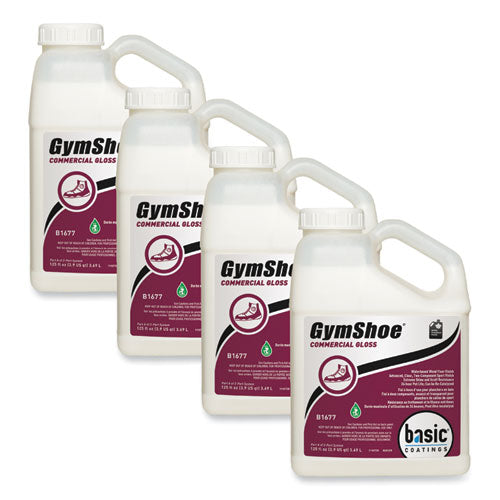 Betco GymShoe Gloss Sport Finish, 1 gal Bottle, 4/Carton