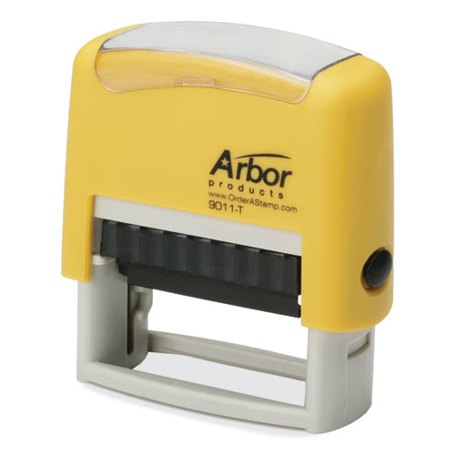 AbilityOne 7520012074108, SKILCRAFT Pre-Inked Message Stamp, COPY, Red