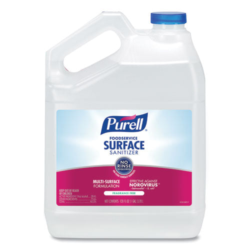 PURELL Foodservice Surface Sanitizer, Fragrance-Free, 1 gal Bottle