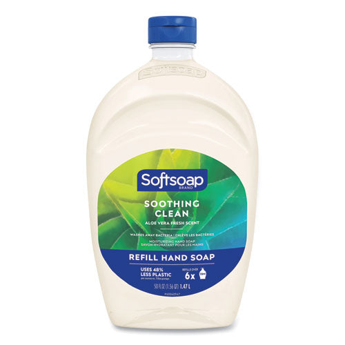 Softsoap Moisturizing Hand Soap Refill with Aloe, Fresh Scent, 50 oz