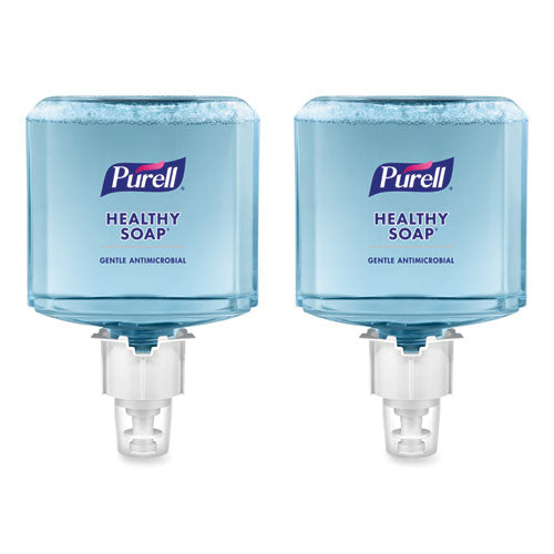 PURELL HEALTHY SOAP 0.5% BAK Antimicrobial Foam Refill, For ES4 Dispensers, Light Citrus Floral Scent, 1,200 mL, 2/Carton