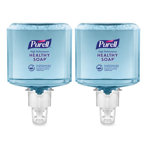 PURELL CLEAN RELEASE Technology (CRT) HEALTHY SOAP High Performance Foam Refill, For ES4 Dispensers, Fragrance-Free, 1,200 mL, 2/CT