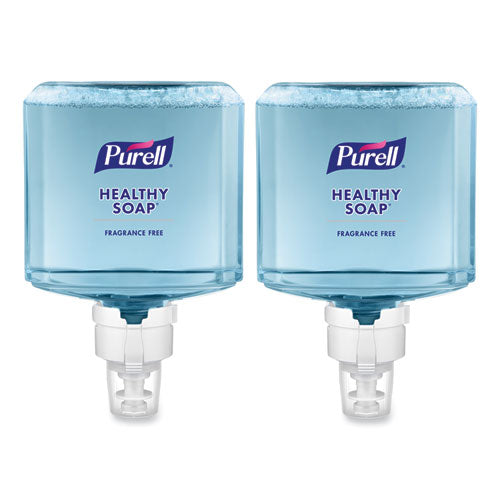 PURELL HEALTHY SOAP Gentle and Free Foam Refill, For ES8 Dispensers, Fragrance-Free, 1,200 mL, 2/Carton