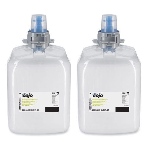 GOJO Invigorating 3-in-1 Shampoo and Body Wash, Botanical Scent, 2,000 mL, 2/Carton