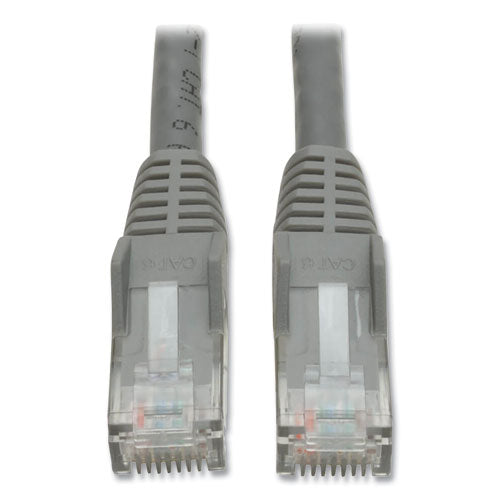 Tripp Lite by Eaton CAT6 Gigabit Snagless Molded Patch Cable, 50 ft, Gray