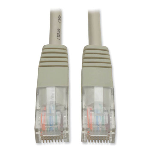 Tripp Lite by Eaton CAT5e 350 MHz Molded Patch Cable, 100 ft, Gray