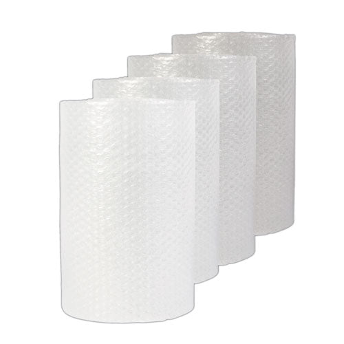 Universal Bubble Packaging, 0.31" Thick, 12" x 125 ft, Perforated Every 12", Clear, 4/Carton
