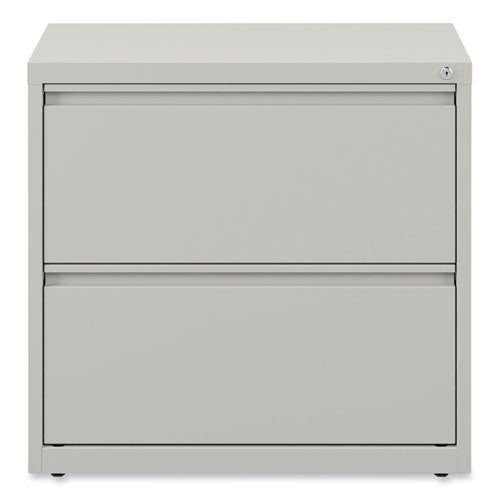 Alera Lateral File, 2 Legal/Letter-Size File Drawers, Light Gray, 30" x 18.63" x 28"