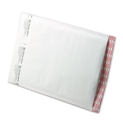 Sealed Air Jiffylite Self-Seal Bubble Mailer, #4, Barrier Bubble Air Cell Cushion, Self-Adhesive Closure, 9.5 x 14.5, White, 100/Carton
