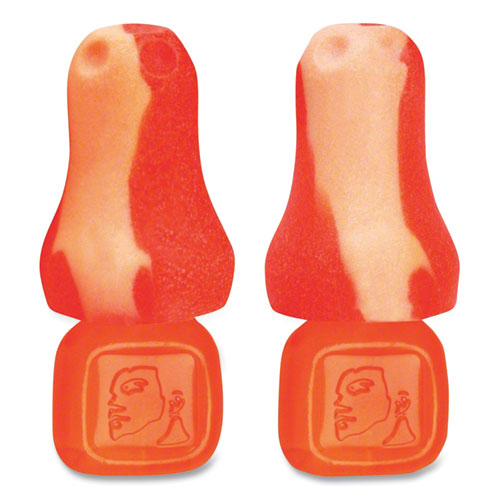 Howard Leight by Honeywell TrustFit Plus Reusable Bell Shaped Uncorded Foam Earplugs, 31 dB NRR, One Size Fits Most, Orange, 1,000/Carton