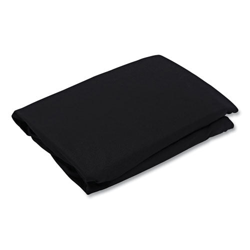 Iceberg iGear Fabric Table Top Cap Cover, Polyester/Spandex, 30" x 96", Black