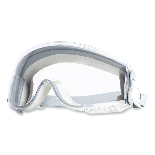 Honeywell Uvex Stealth Safety Goggles, Clear Anti-Fog Lens, Gray/Clear Frame