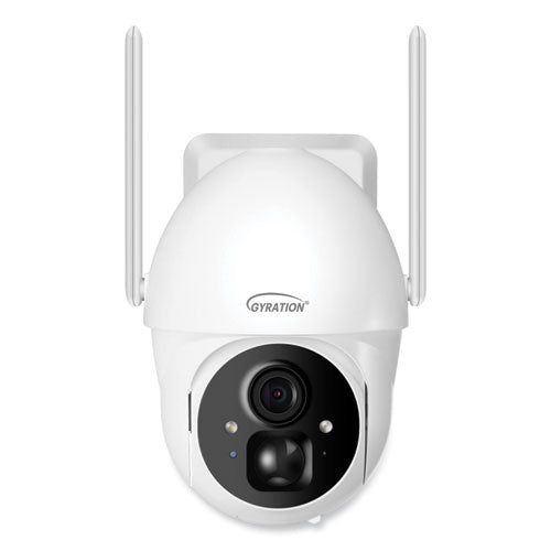 Gyration Cyberview 3020 3MP Smart WiFi Pan/Tilt Camera with Solar Panel, 2304 x 1296 Pixels