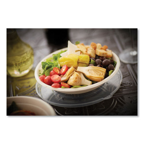 Pactiv Evergreen EarthChoice Fiber-Blend Bagasse Dinnerware, Bowl, Sugarcane, 32 oz, Natural, 400/Carton