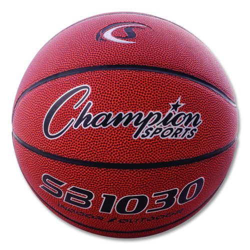 Champion Sports Composite Basketball, Intermediate/Youth Size, Brown