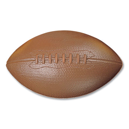 Champion Sports Coated Foam Sport Ball, Football, Playground Size, Brown
