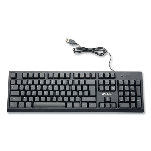 Verbatim Wired Keyboard, Black