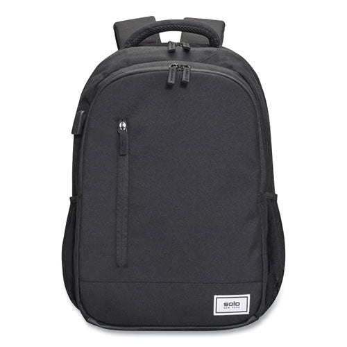 Solo Re:Define Laptop Backpack, 15.6", 12.25 x 5.75 x 18.75, Black