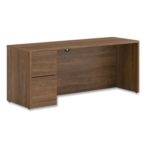 HON 10500 Series Full-Height Left Pedestal Credenza, 72w x 24w x 29.5h, Pinnacle
