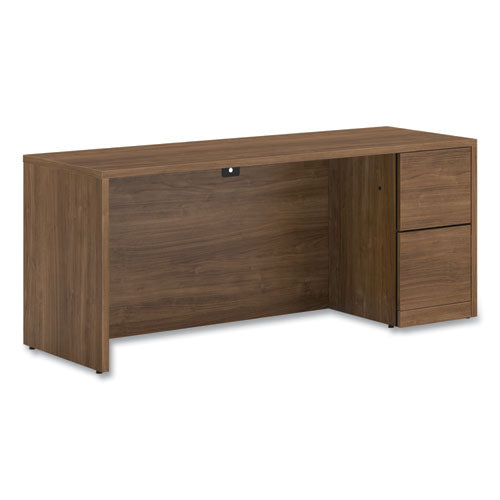 HON 10500 Series Full-Height Right Pedestal Credenza, 72w x 24w x 29.5h, Pinnacle