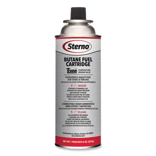 Sterno Butane Fuel Cartridge, 8 oz