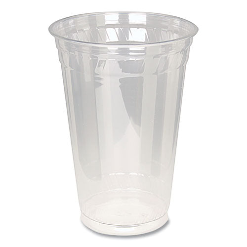 Fabri-Kal Kal-Clear PET Cold Drink Cups, 20 oz, Plastic, Clear, 50/Bag, 20 Bags/Carton